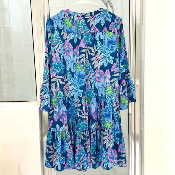Lilly Pulitzer Gabriel Tiered Mini Lined size 2 - Picture 4 of 9